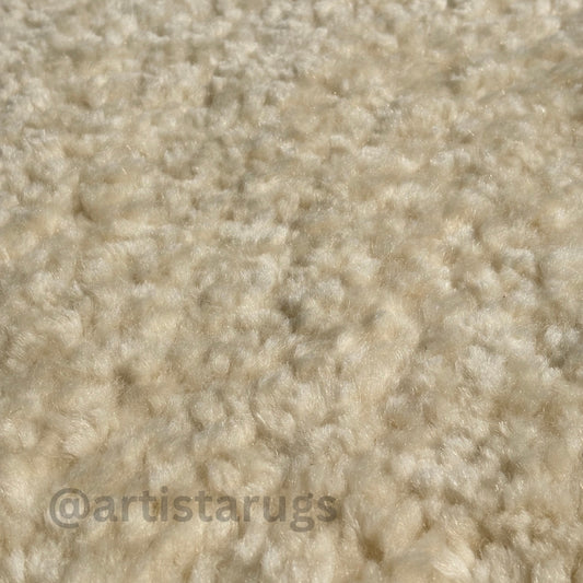 Image of a Solid Mohair rug in a single color