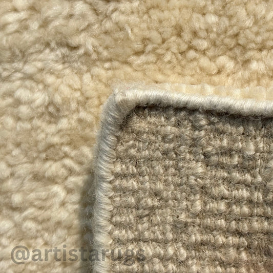 Image of a Solid Mohair rug in a single color